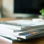 Magazines on Table