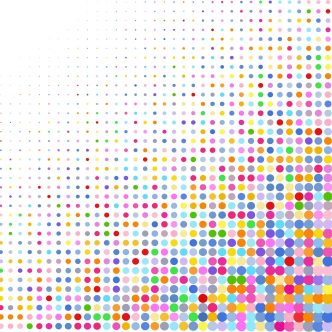 pattern with colorful dots pattern with colorful dots
