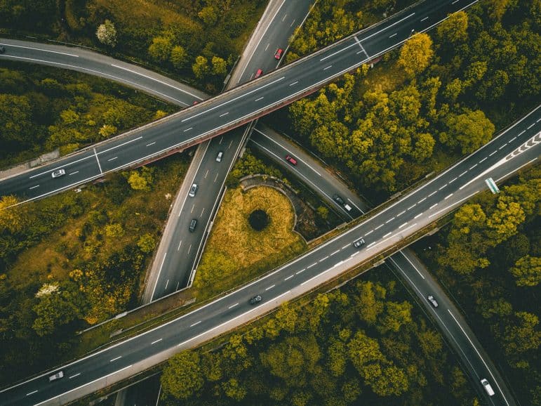 Strategic Nonprofit IT Roadmap image of roads
